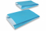 Färgad planpåse i papper - blå, 200 x 320 x 70 mm | Kuvertland.se