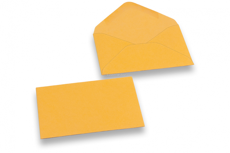 Guld-gula mini kuvert