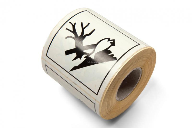 Varningsetiketter - Harmful to the environment (Miljöfarligt)