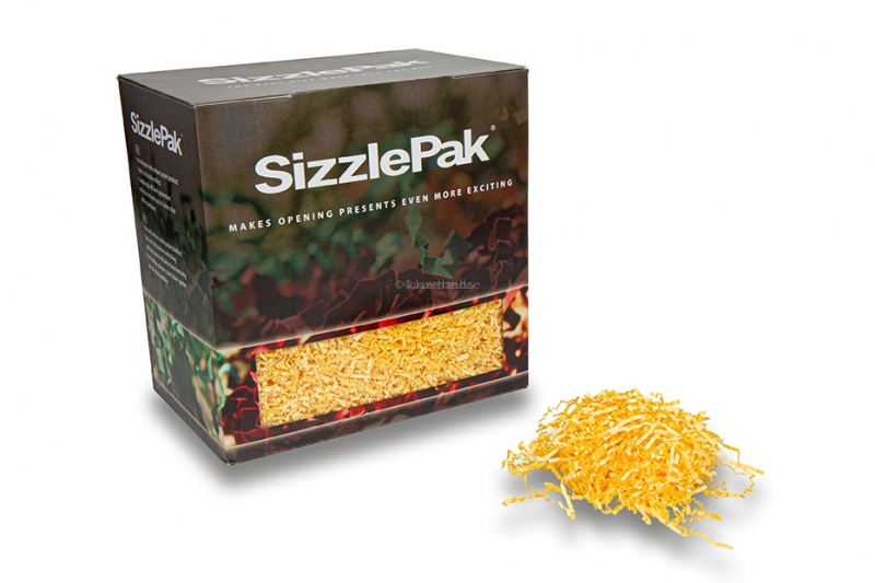 Strimlat papper SizzlePak - Krämfärgad (1.25 kg), 80 gsm papper
