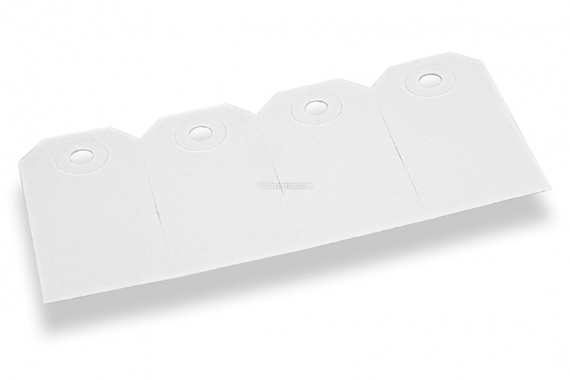 Pappetiketter - Vit 35 x 70 mm