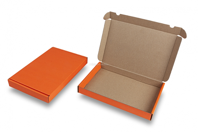 Brevpack med topplock - orange