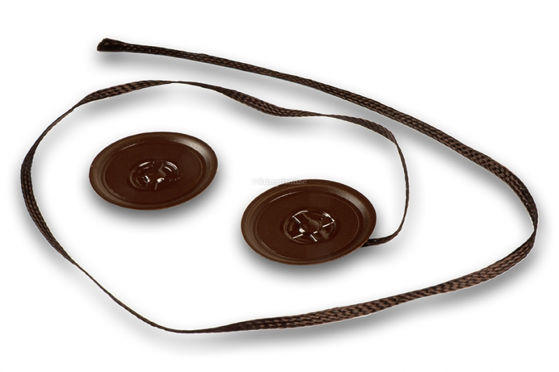 Snöre och rundbricksstängning - 1 uppsättning