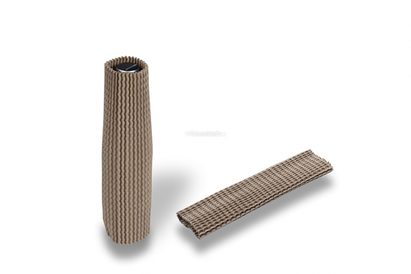 Flaskskydd i wellpapp kraft - 23 cm hög: för en diameter på 3,5 cm till 5,5 cm