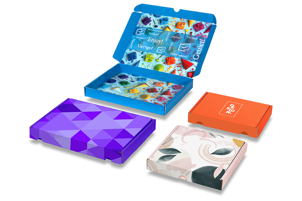 Brevpack med eget tryck - exempel