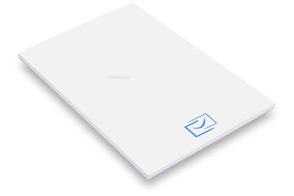 Tryckta anteckningsblock - 210 x 297 mm mm, utan omslag