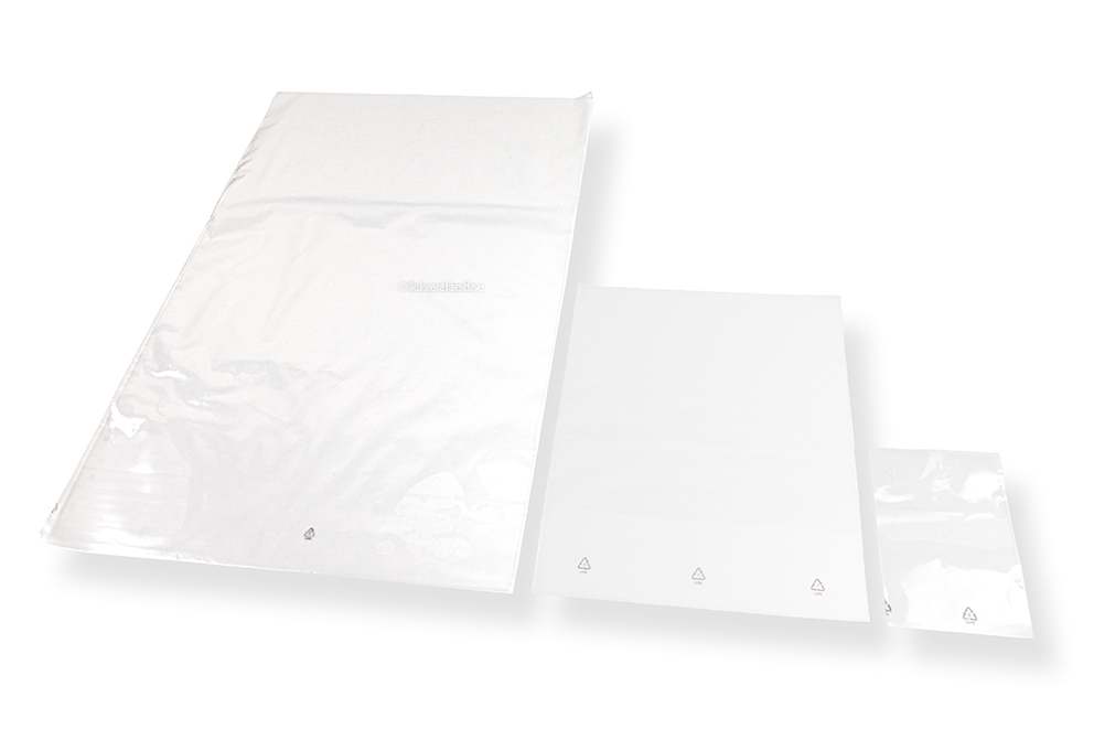 Transparenta plastpåsar